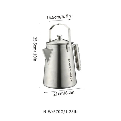 Campingmoon Bonfire Kettle(1.5L)