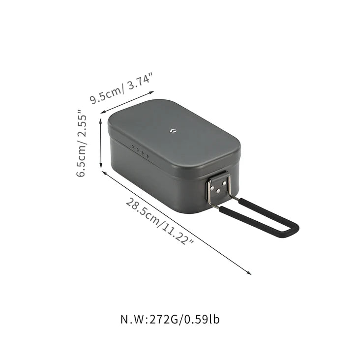 Campingmoon Camping lunch box(Small)