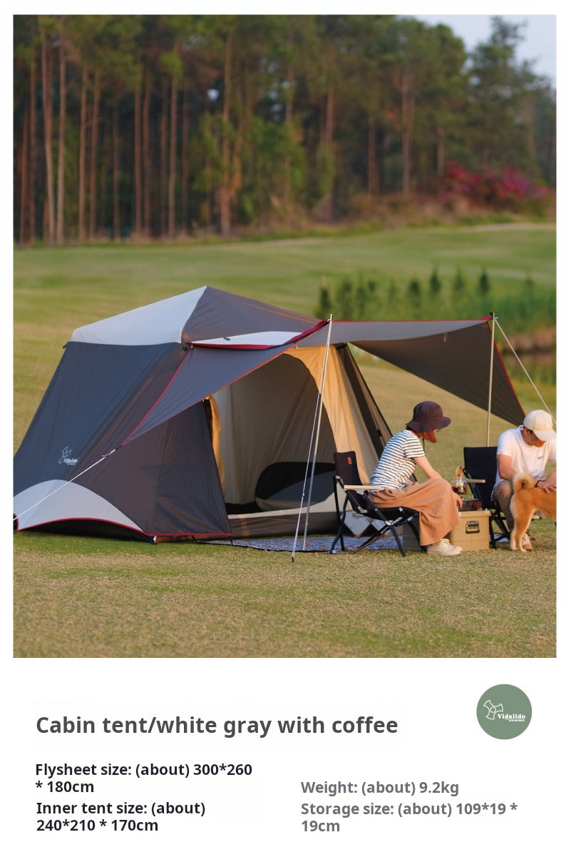 Vadalido Cabin Instant Up 2-4 person Tent