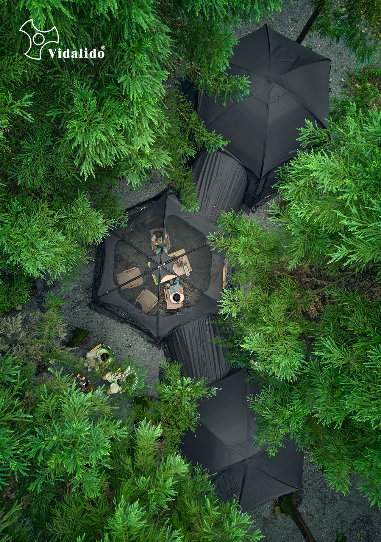 Vadalido Ridge Flame Tent For 5-8 Person