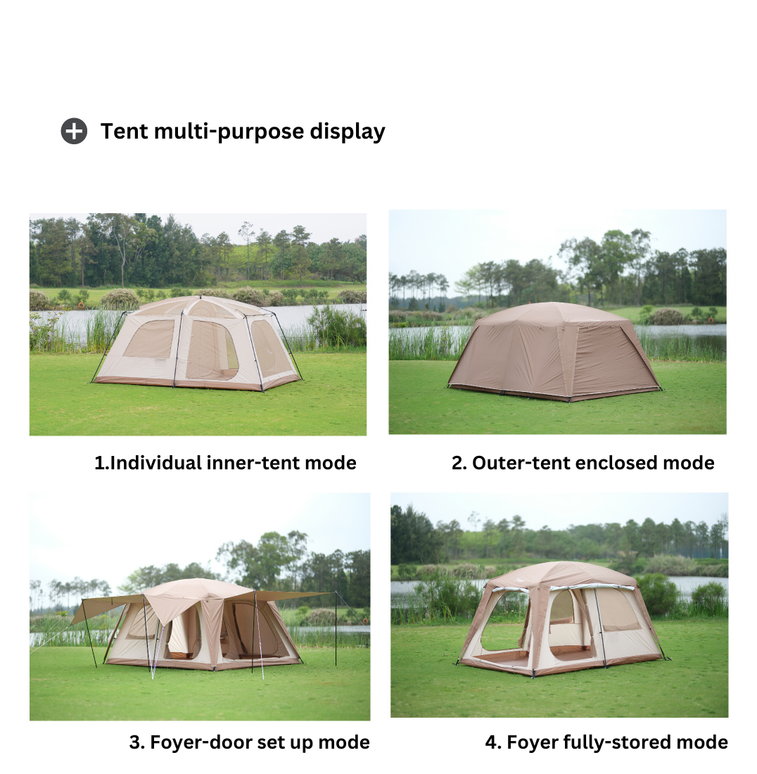 Vadalido Mountain Villa 4-6 Person Tent