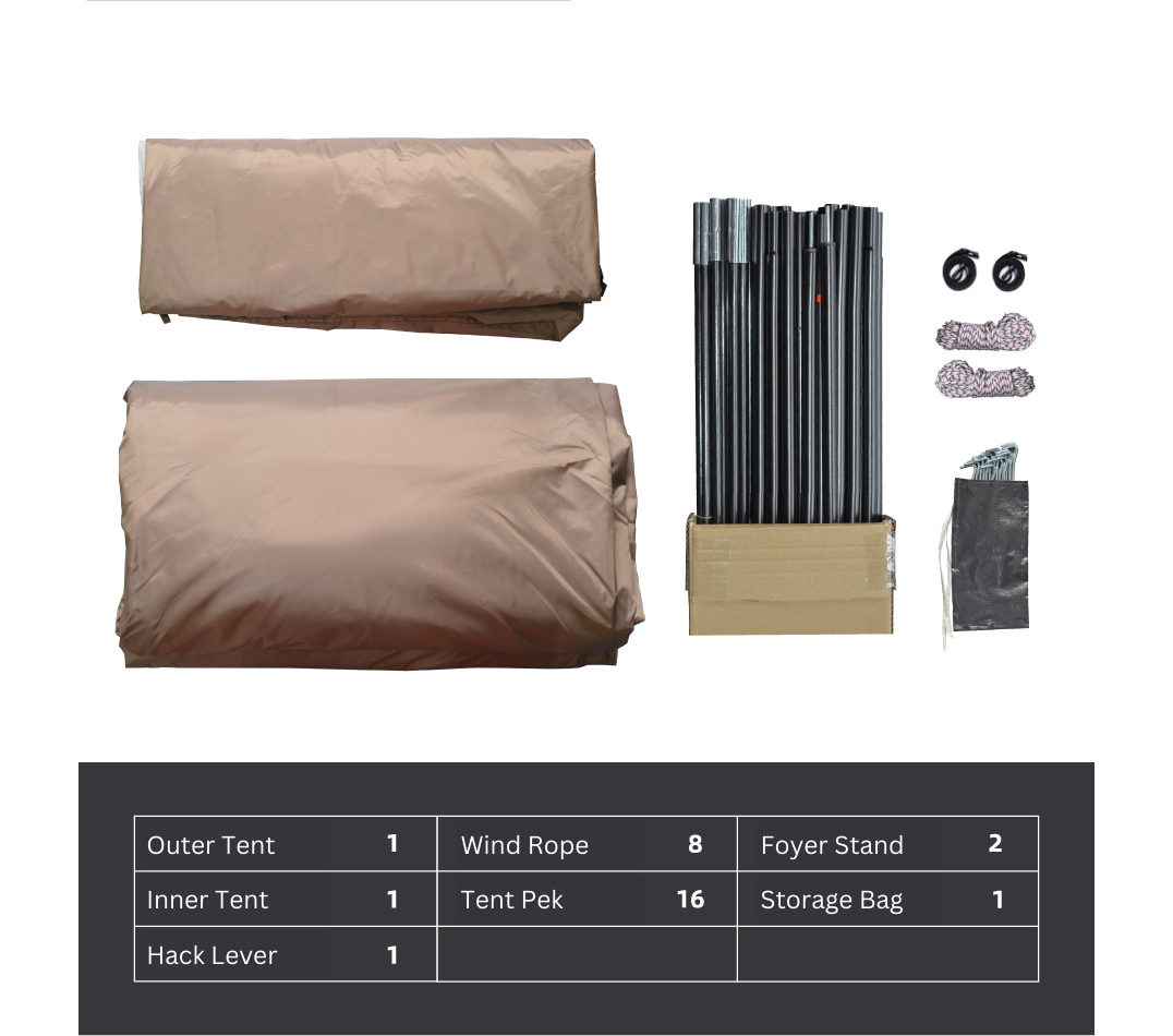 Vadalido Mountain Villa 4-6 Person Tent