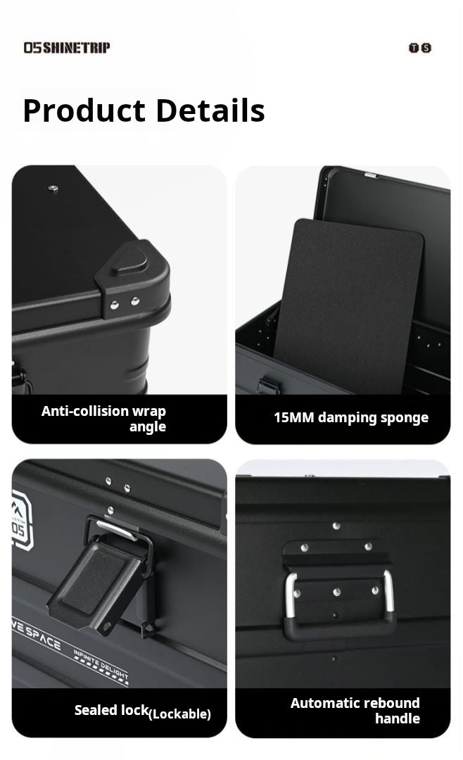 Shine Trip Outdoor Camping Storage Box-Basic Version