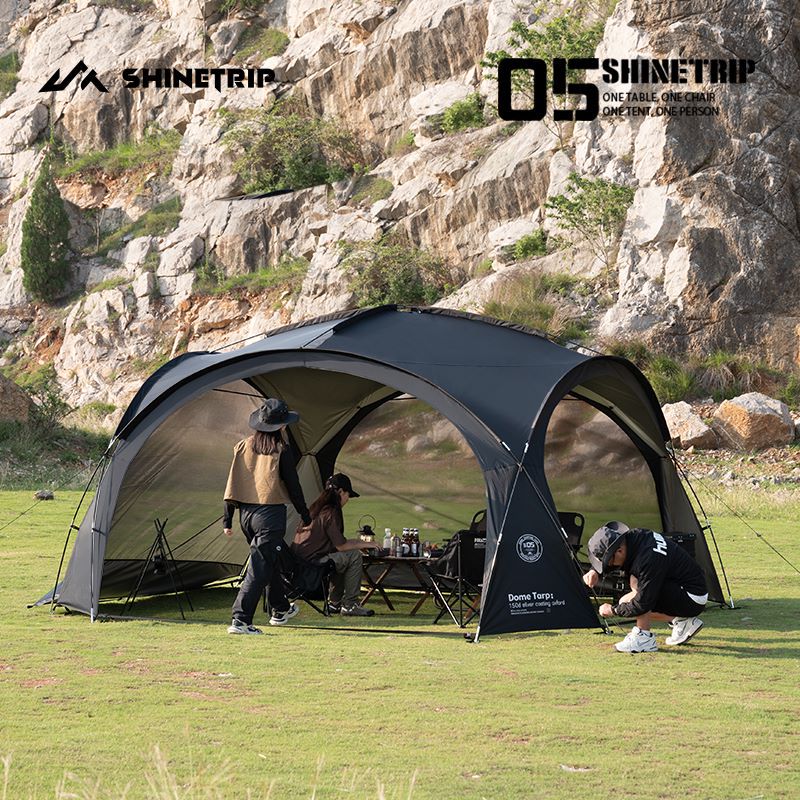 Shine Trip Large Dome Awning 4M×4M