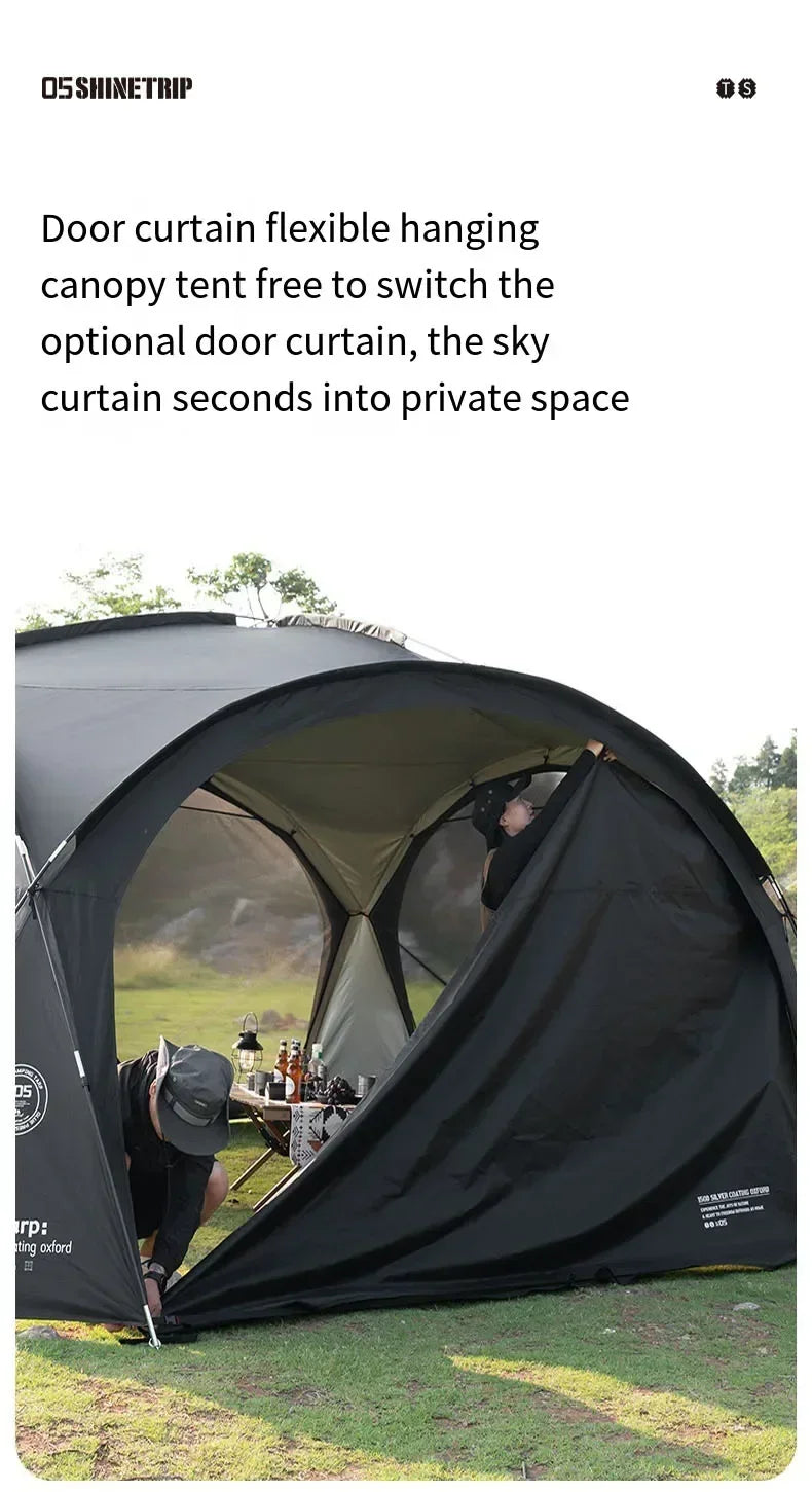 Shine Trip Large Dome Awning 4M×4M