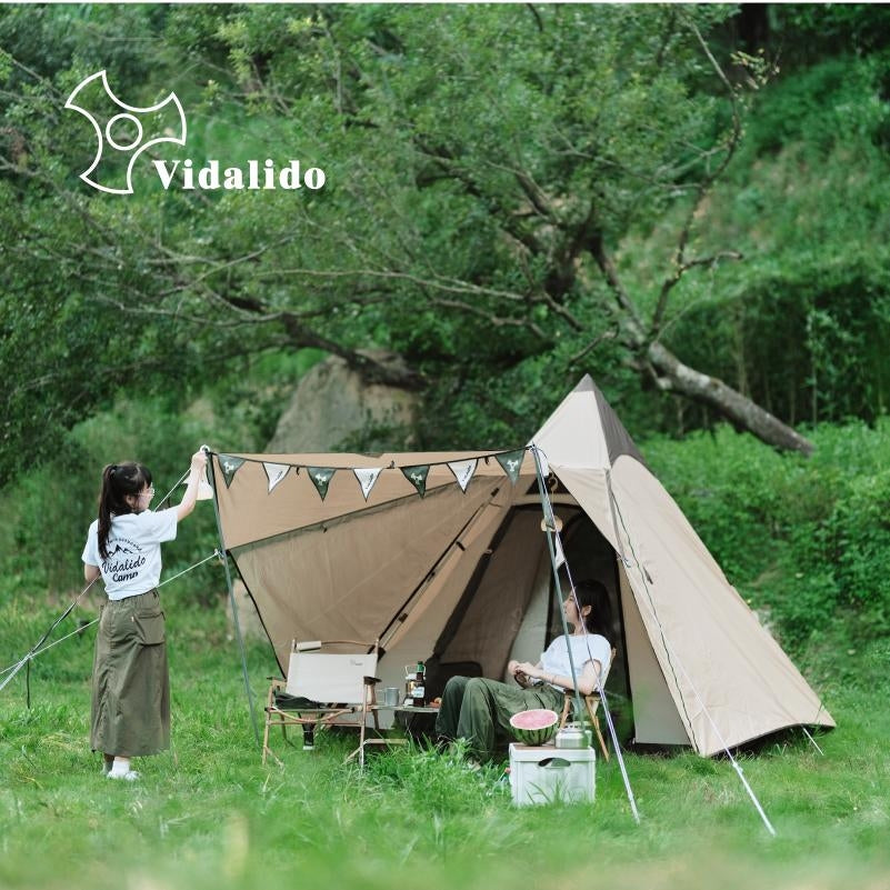 Vidalido Instant Up Pyramid 2-4 Person Tent