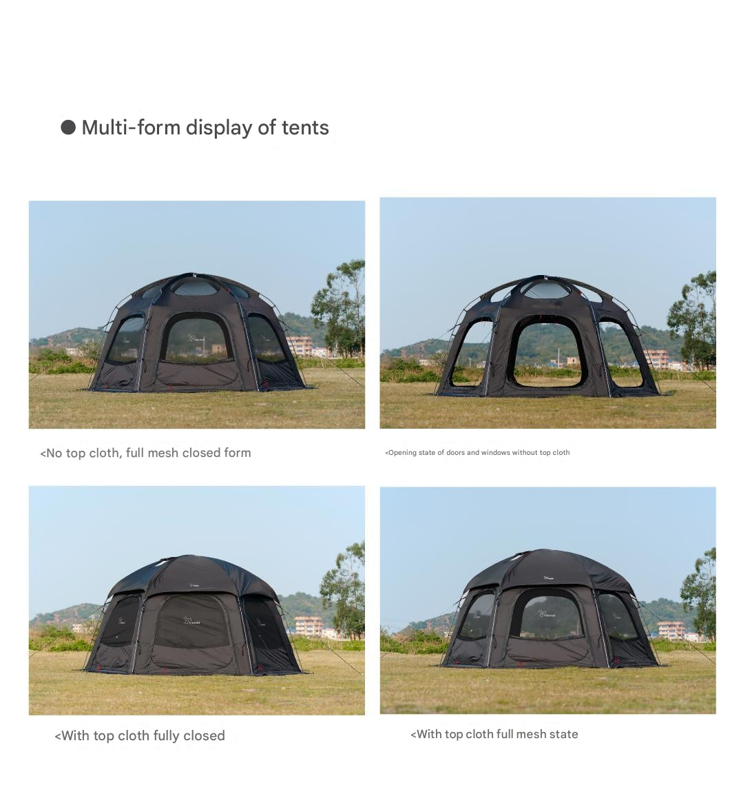 Vadalido Ridge Flame Tent For 5-8 Person