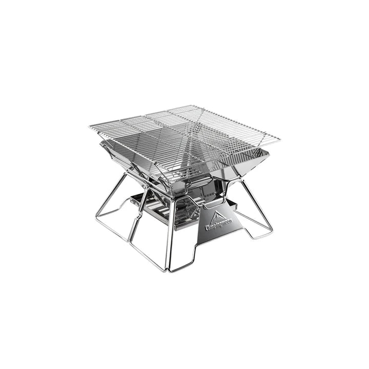 Campingmoon Portable Stainless Steel Camping Fire Pit (MT-2)