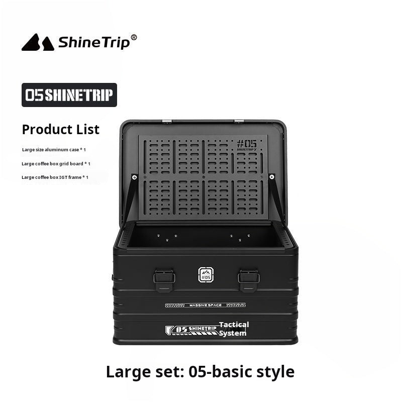 Shine Trip Outdoor Camping Storage Box-Basic Version