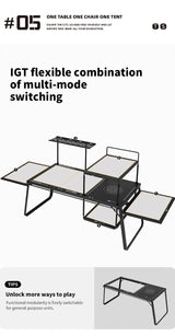 Shine Trip 05 Series IGT Modular  Portable Table