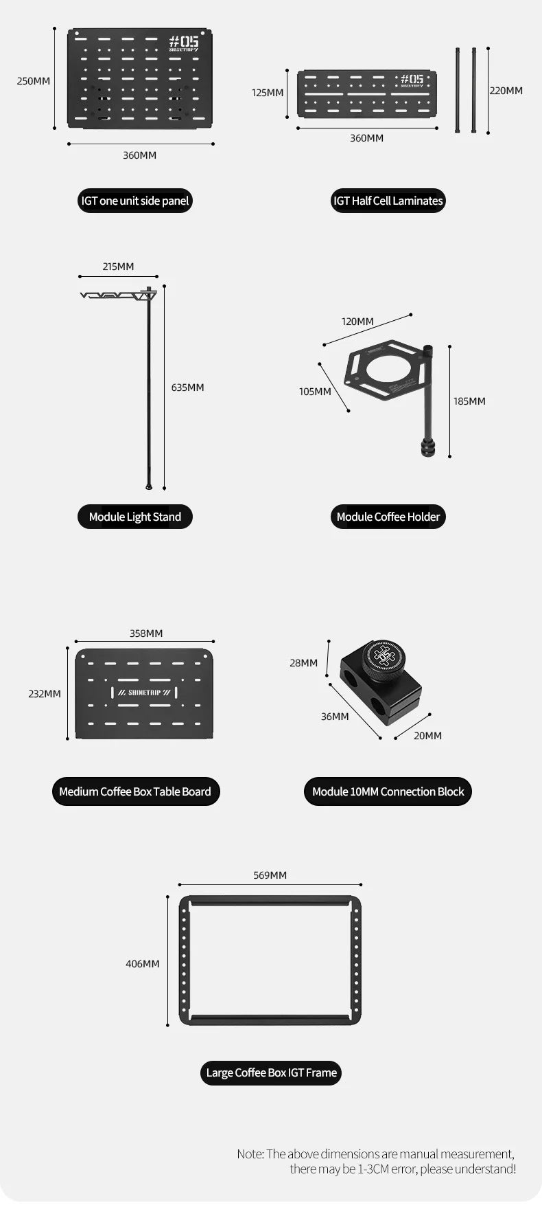 Shine Trip Outdoor Camping Storage Box-Flagship Version