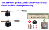 Campingmoon Dual Fuel Grill Torch