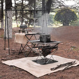 Shine Trip Fiberglass Fire Pit Mat Fire Blanket